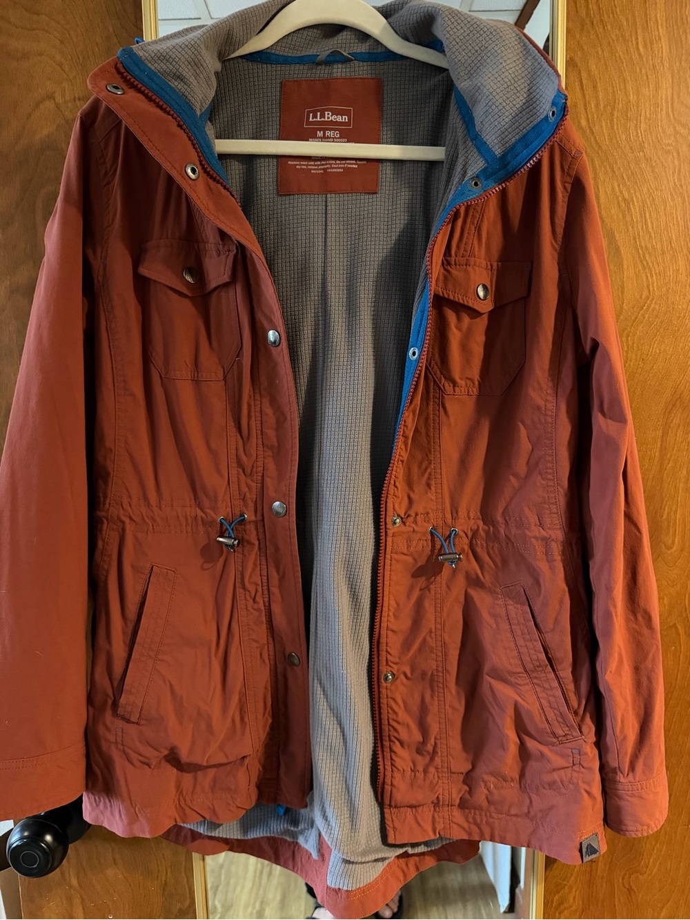 L.L. Bean Women’s Rust Utility Jacket